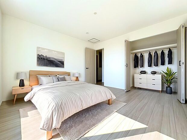 同社施工例（主寝室） ※実際とは異なります ※画像はCGイメージです