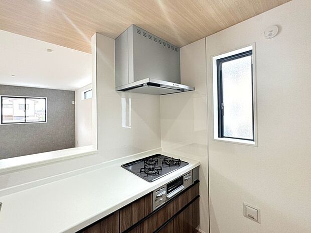 レンジフード＆3口コンロ