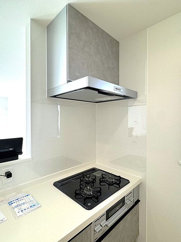 3口コンロ&レンジフード