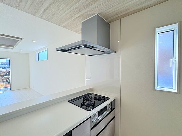 レンジフード&3口コンロ
