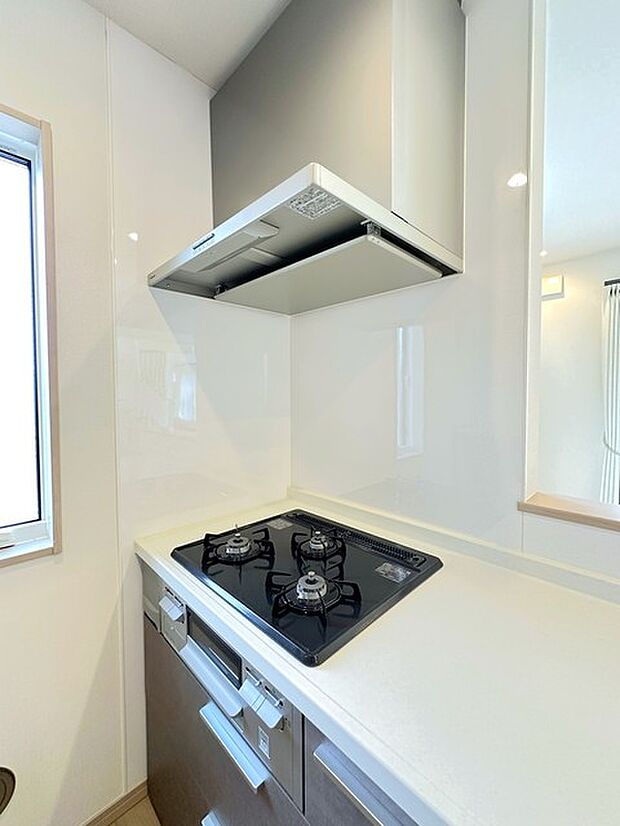 3口コンロ&レンジフード