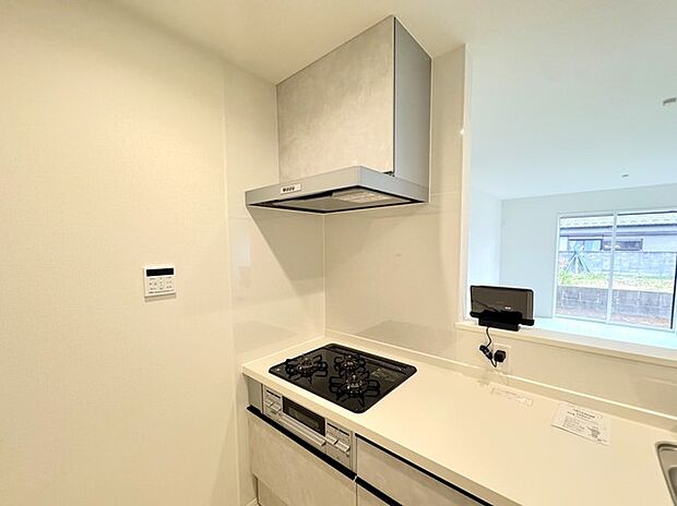 レンジフード＆3口コンロ