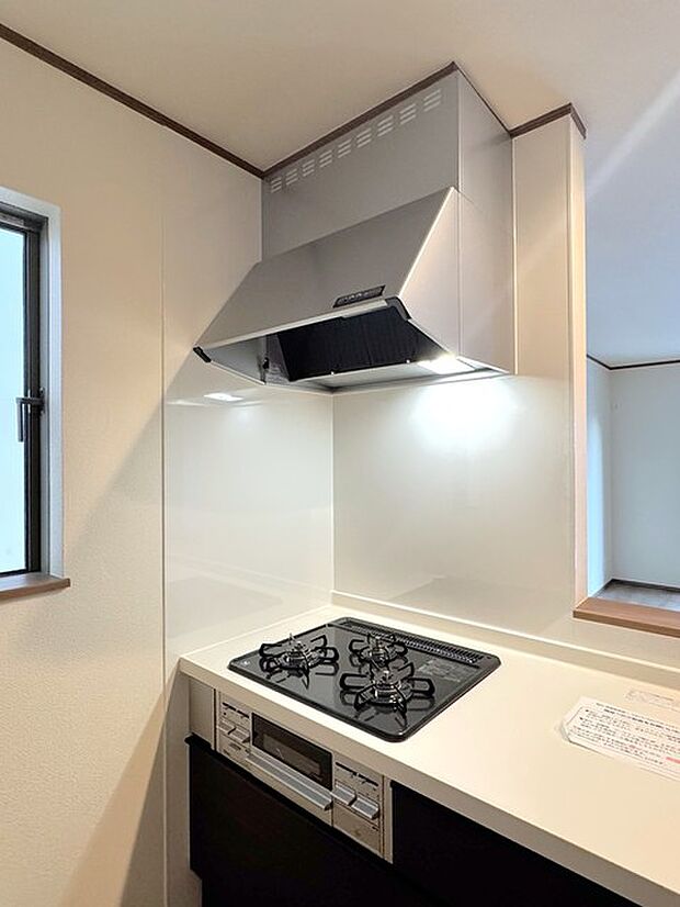 3口コンロ＆レンジフード