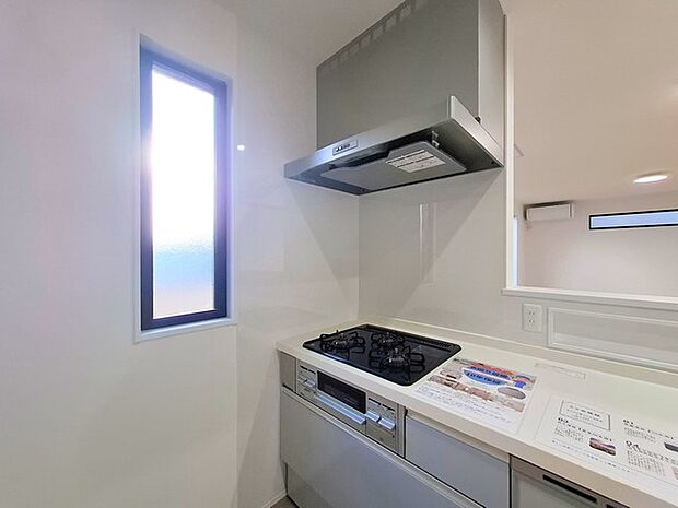 3口コンロ＆レンジフード