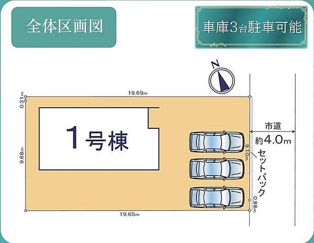 カースペース並列3台