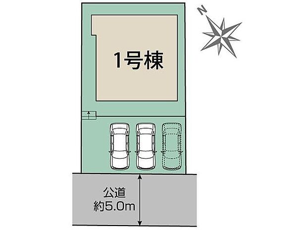 カースペース並列3台※車種による