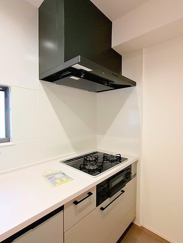3口コンロ＆レンジフード