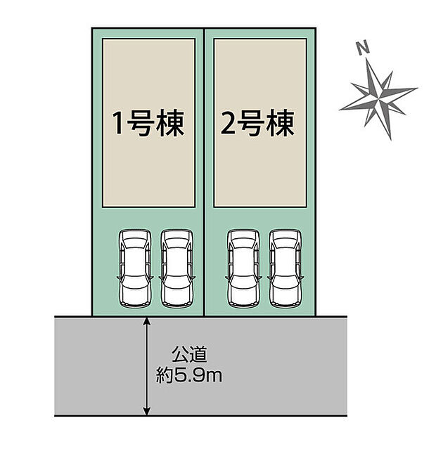 カースペース並列2台