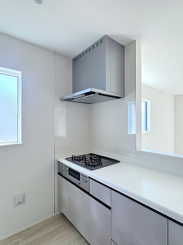 3口コンロ＆レンジフード