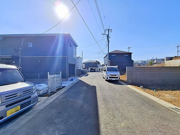 No.21～No.23前面道路
