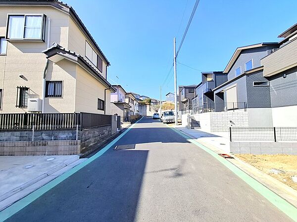 No.1～No.8前面道路