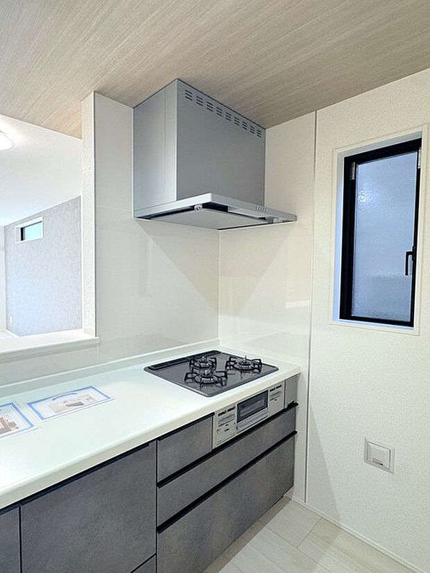 3口コンロ&レンジフード