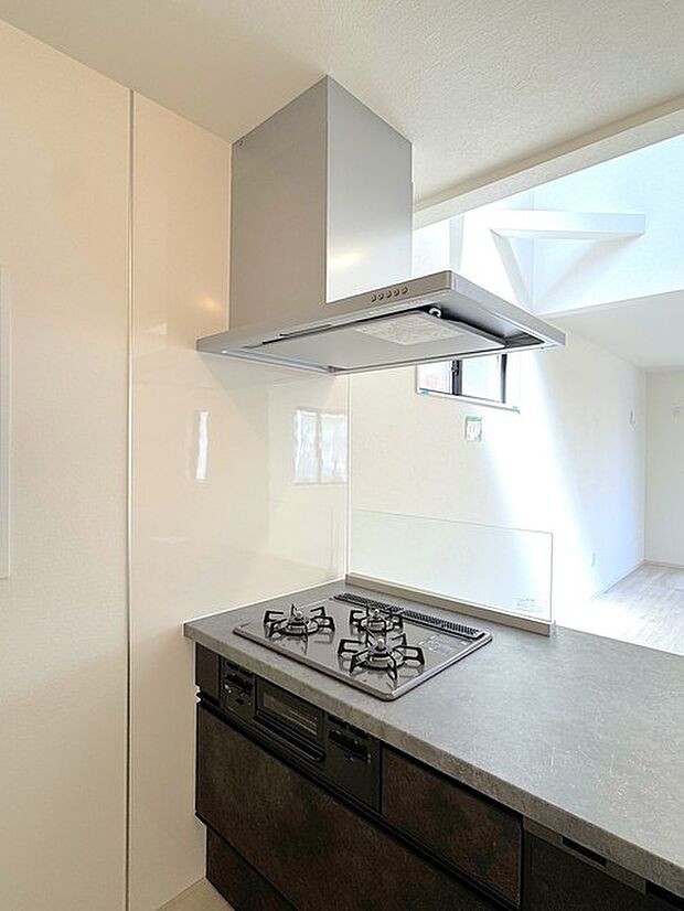 3口コンロ&レンジフード