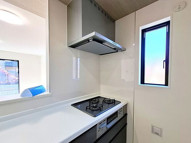 3口コンロ＆レンジフード