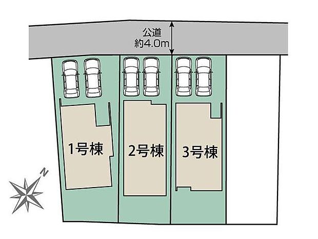 カースペース並列2台