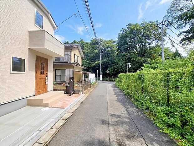 2号棟前面道路