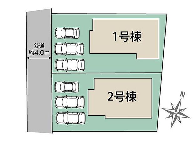 カースペース並列3台