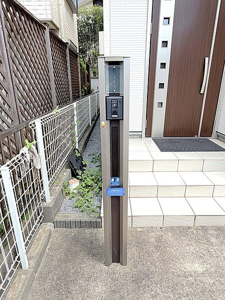 TVモニター付きインターフォン付