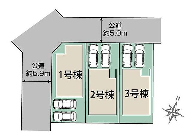 カースペース並列2台
