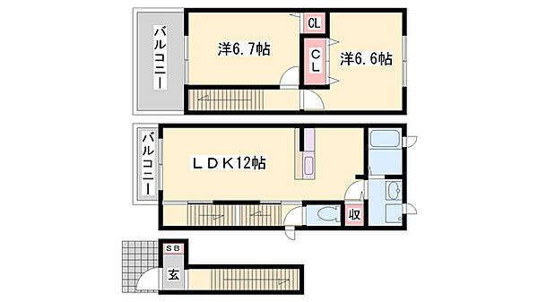 同じ建物の物件間取り写真 - ID:228045712228