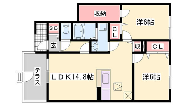 同じ建物の物件間取り写真 - ID:228046473810