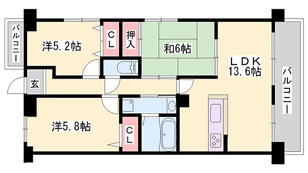 同じ建物の物件間取り写真 - ID:228047062295