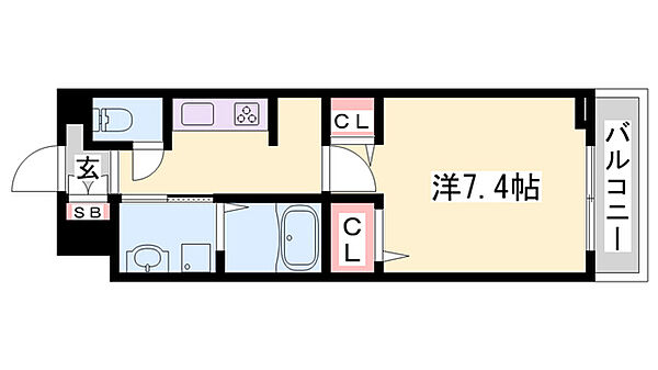 同じ建物の物件間取り写真 - ID:228047976783