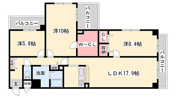 同じ建物の物件間取り写真 - ID:228048140897