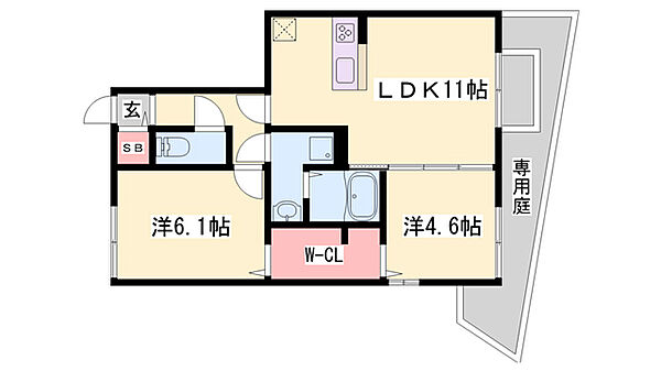 同じ建物の物件間取り写真 - ID:228048308300