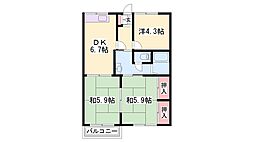 ガーデンハイツ緑ケ丘Ｃ，Ｄ 1階