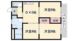 パルネット辻井 2階/-