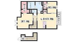 セントラルヴィレッジ泉　B棟 2階