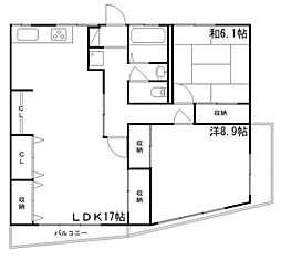 ノーブル大津 3階