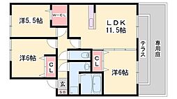 リヴェール コート 1階/-