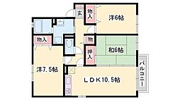 サンハイツ和田 2階