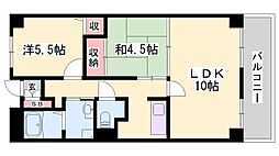 ヌーベ・ゆらの 2階/-