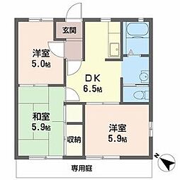 フレグランスＨ・Ｍ 1階/-