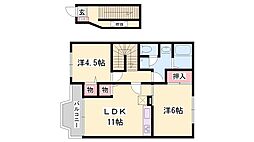 ハピネス御立 2階