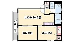 カーサ　チェレステ 1階