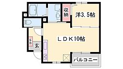 カーサ・ヴィラジオ 1階/-