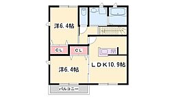 クレセール 2階