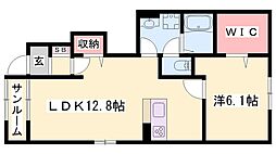 プレッソ姫路東I 1階