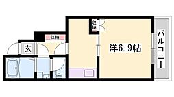 カプラン飾磨III 1階/-