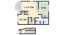 ソレアードI 2階