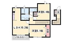 フィオーレ 2階/-