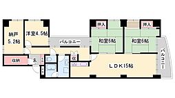 MISTRAL姫路駅南 4LDKの間取図画像