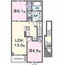 リアン寿A 2階/-