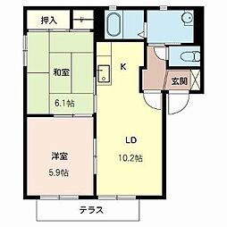 グリーンハイツ 2階