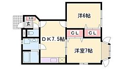 クレストヨコセキ 1階/-