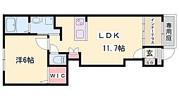 ライラック 1階/-